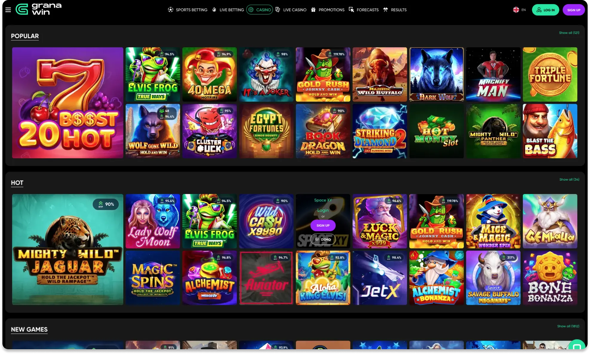 Granawin Bedste Spil Granawin Bedste Spil